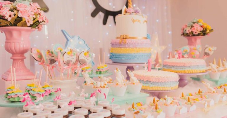 Birthdays - Cakes on Table