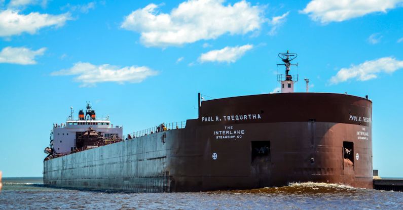 Great Lakes - Paul R. Tregurtha Cargo Ship on Great Lakes