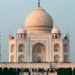 Taj Mahal - Taj Mahal and the Four Minarets